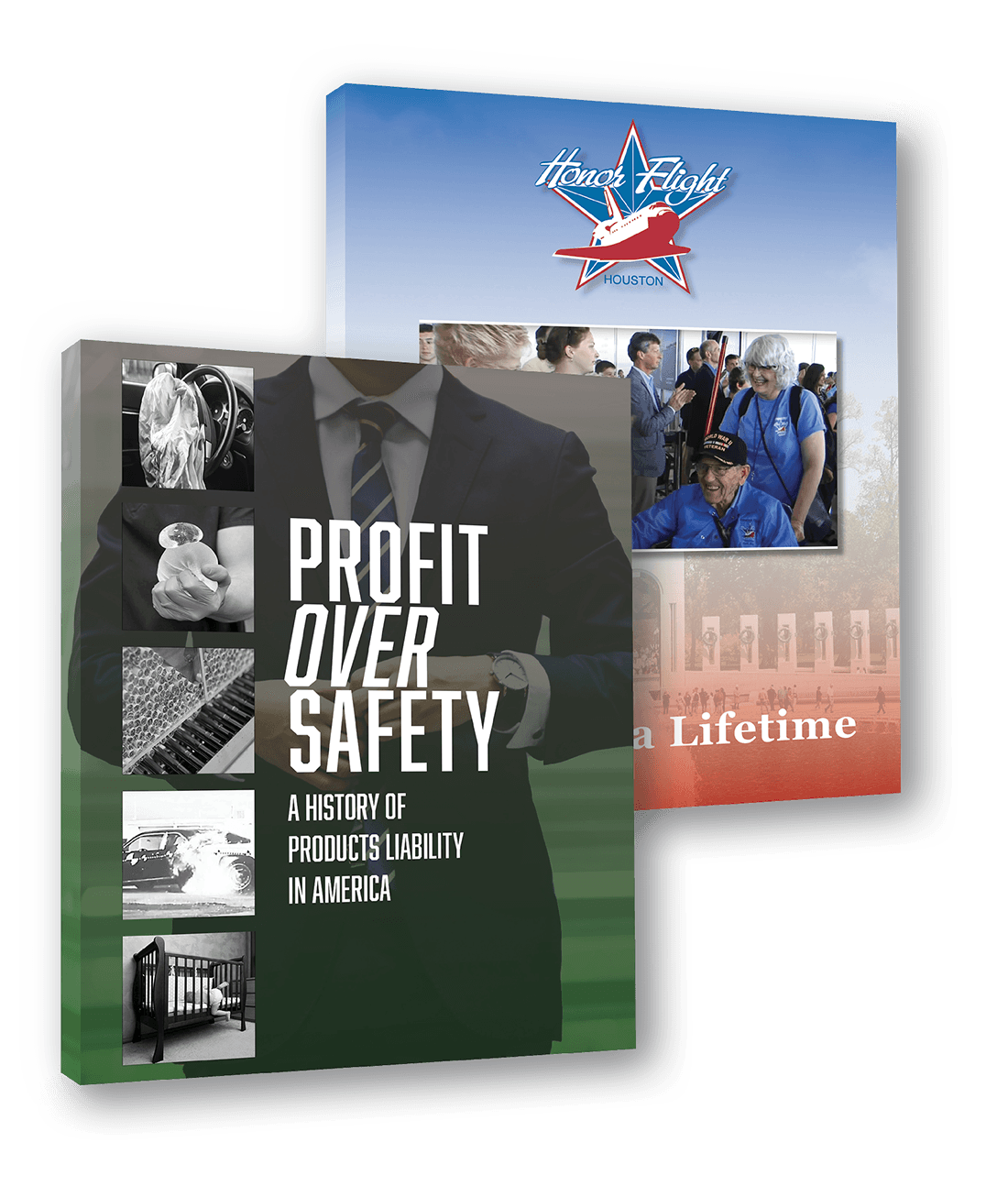 Profit Over Safety and Honor Flight Houston video covers